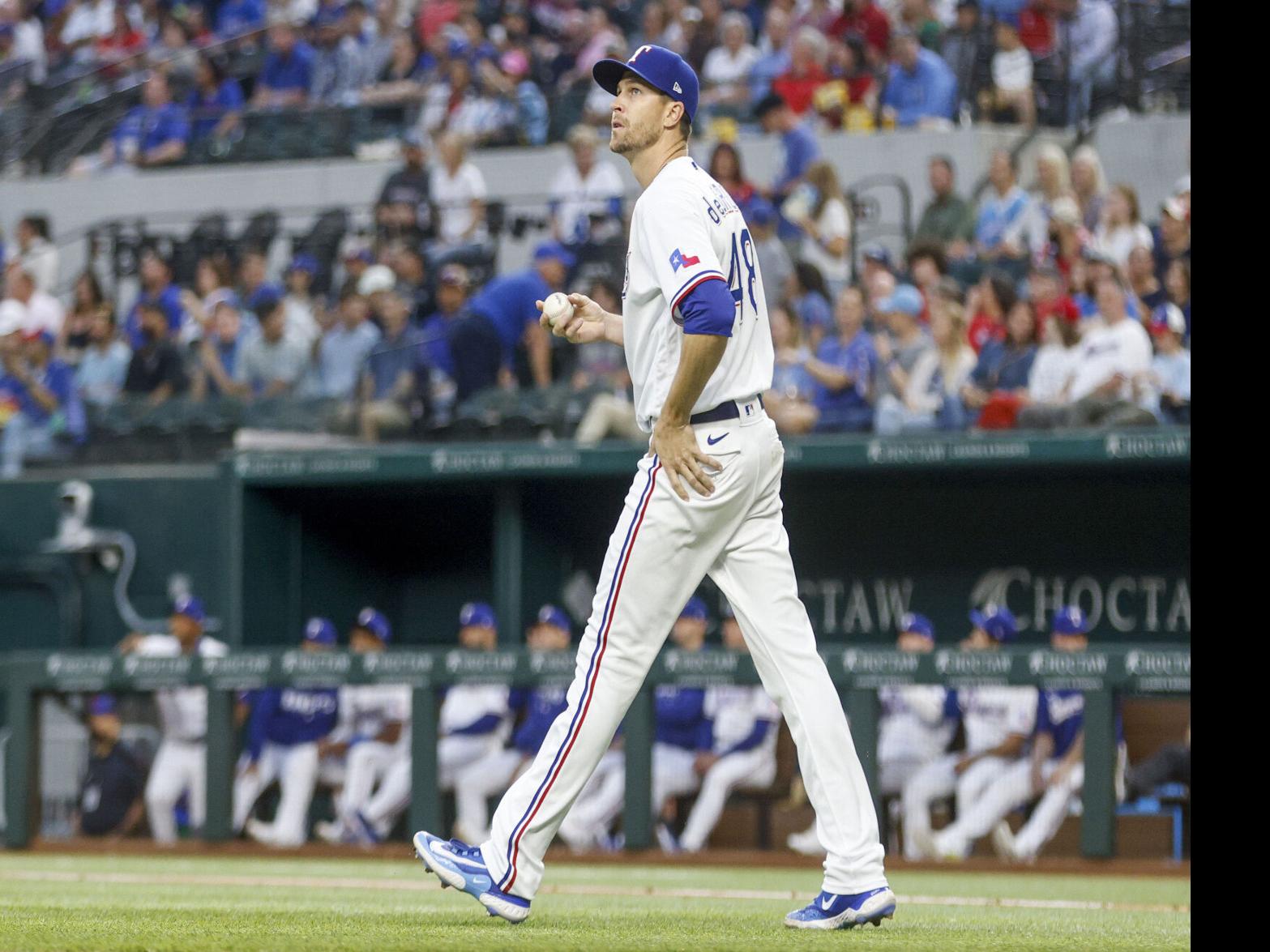 Rangers' Jacob deGrom Expected to Miss 2-3 More Weeks with Elbow