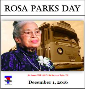 Tyler Transit bus ride to honor Rosa Parks | Local News | tylerpaper.com