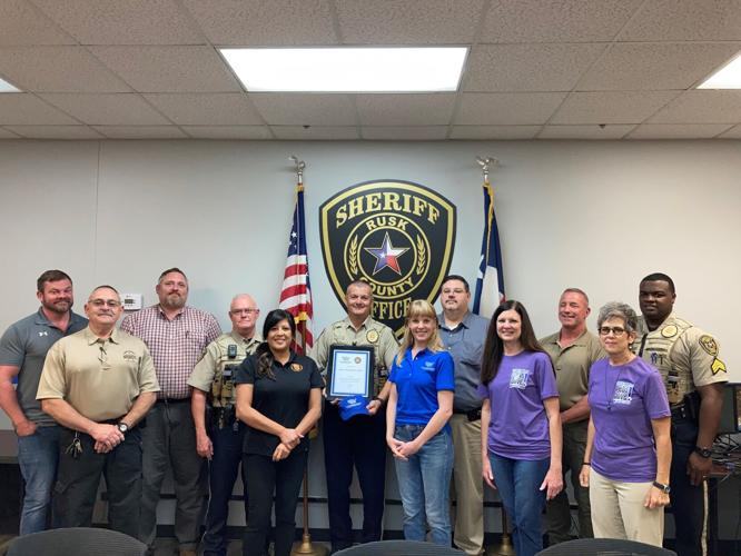 Rusk County Sheriff's Office recognized for efforts to help roosters