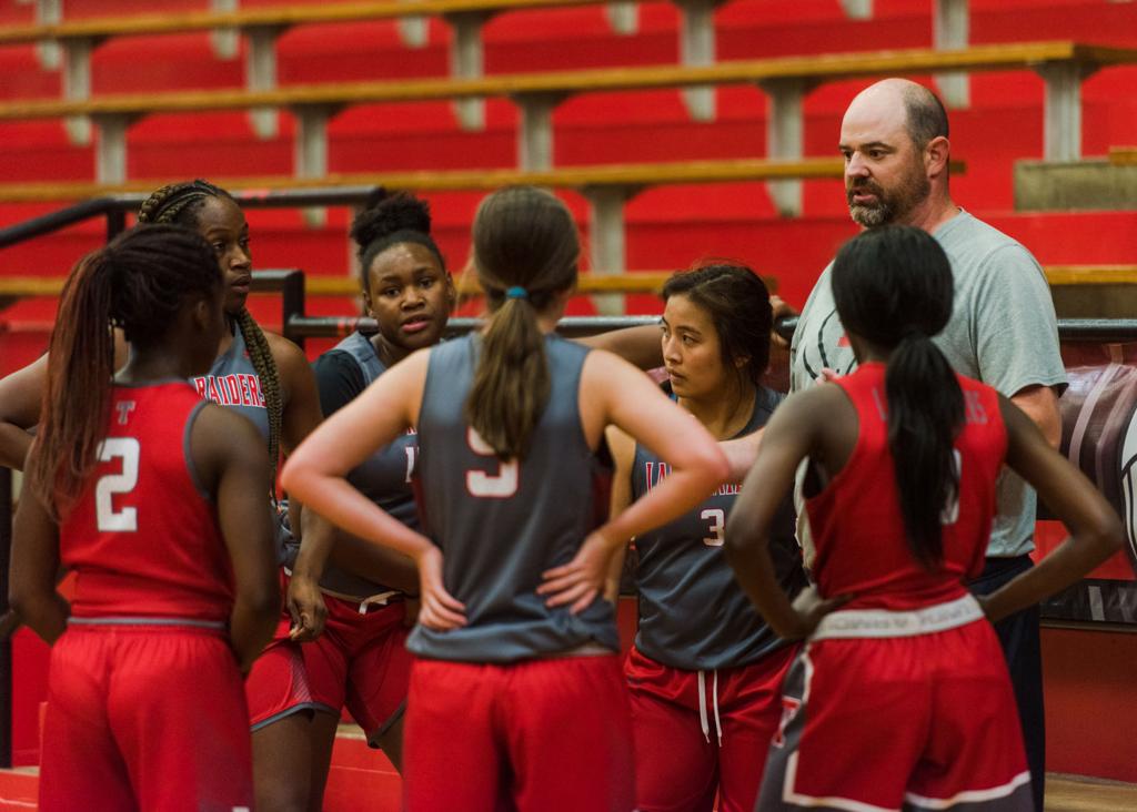 Tyler Lee Lady Raiders Open Basketball Season Against Nacogdoches