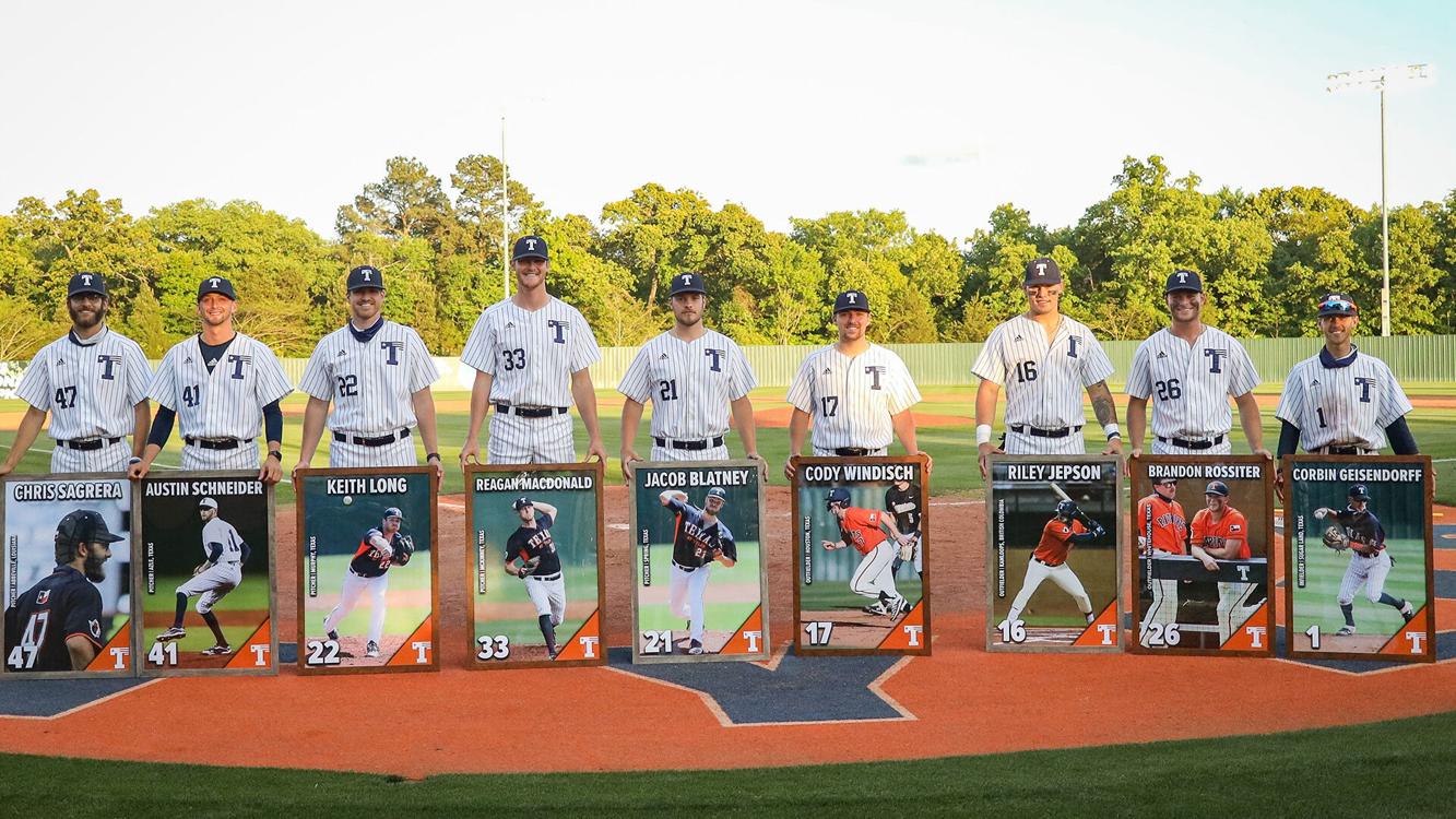 UT Tyler Baseball Patriots honor nine seniors