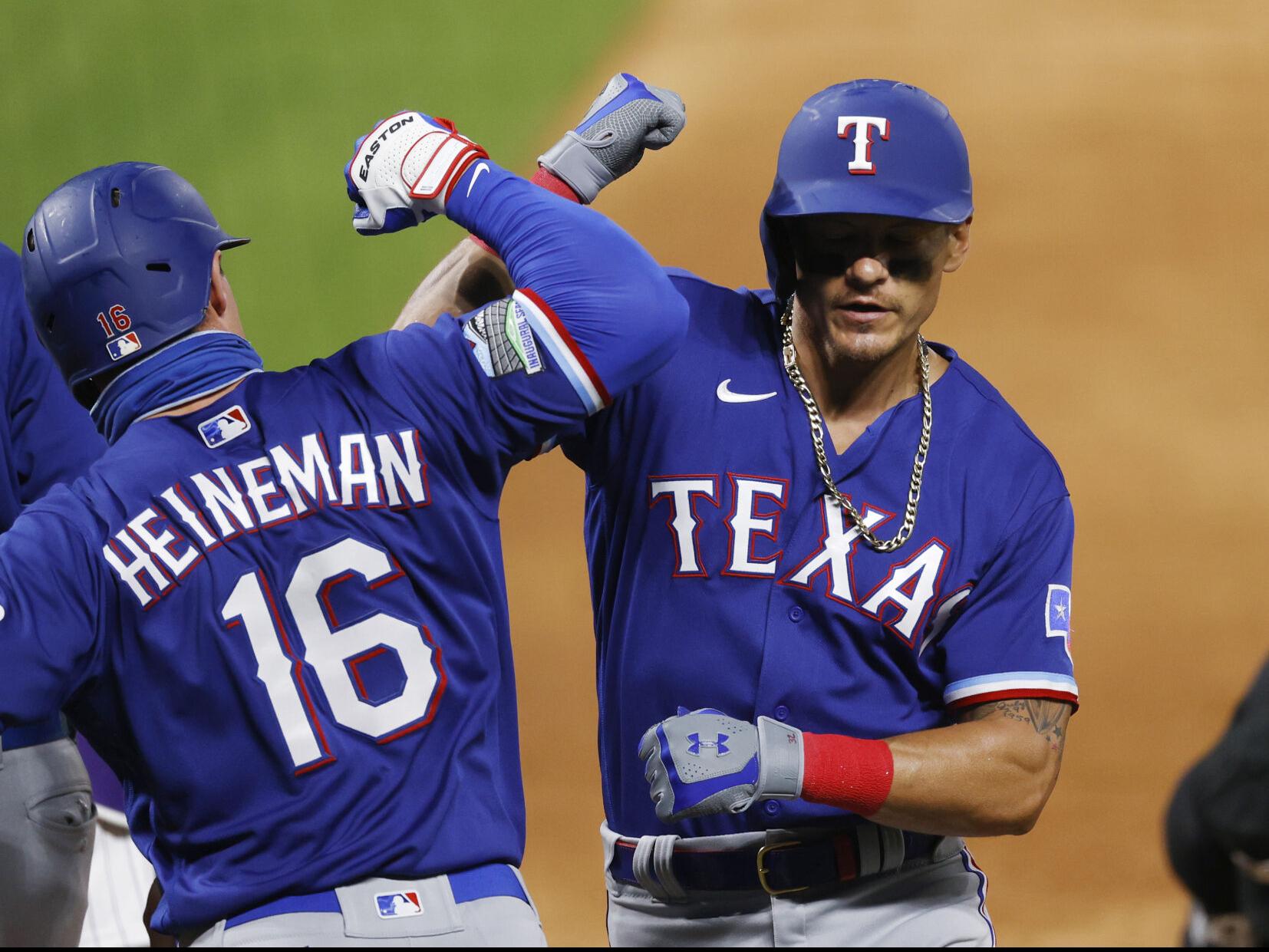 Saturday: Gibson, Dietrich lead Rangers to a 6-4 win over Rockies