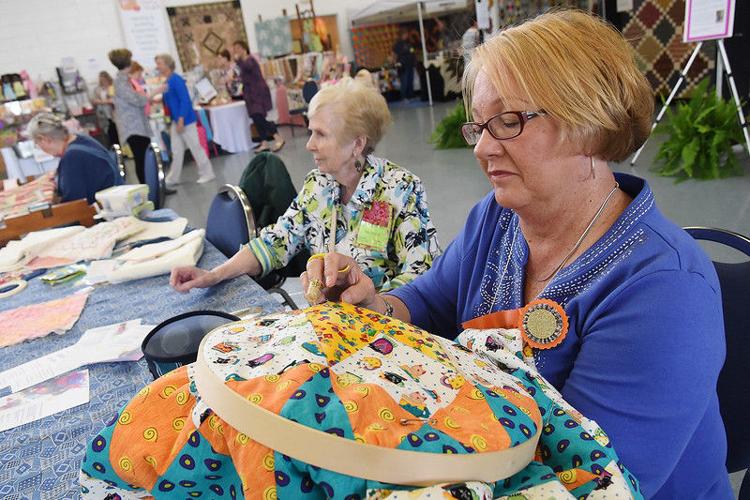 Tyler Quilt Show displays the various techniques and styles of quilting