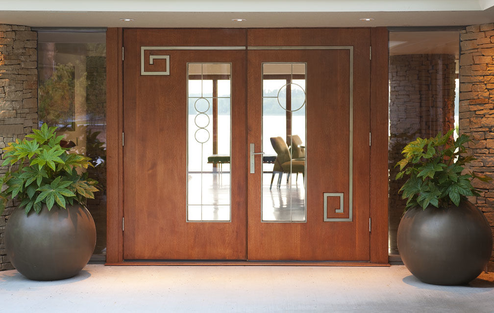 Stunning House On Lake Tyler Emerges From The Inspiration Of The Front Door Of Frank Lloyd Wright Inspired Home On Lake Tyler Danny Piassick