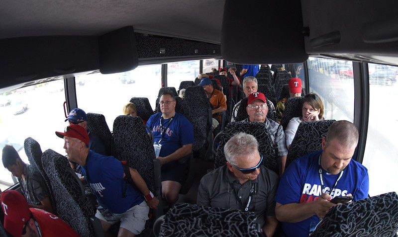 East Texans gear up, board KTBB's Rangers fan bus for a day at the