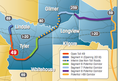 Toll 49 'Lindale Relief Route' to cost $126 million; construction set ...