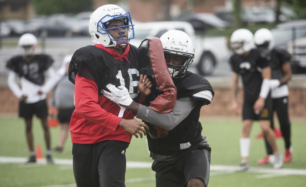 Tyler Junior College Football Practice