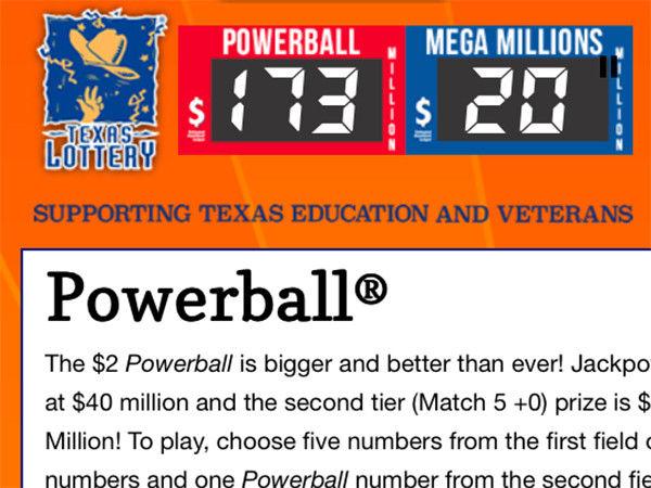 Million dollar winning Powerball lottery ticket sold in East Texas | Texas | tylerpaper.com