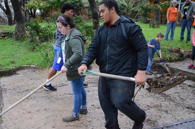TJC students spend spring break helping flood victims Local News