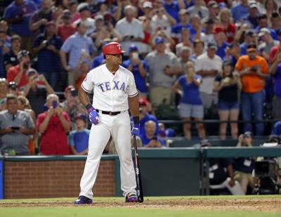 Beltre doubles for 3,000th hit, 31st player in the club