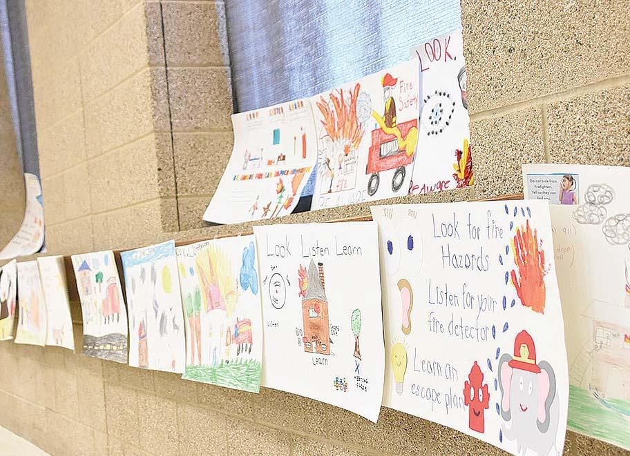 In poster contest, students illustrate enthusiasm for fire prevention -  Vancouver Public Schools