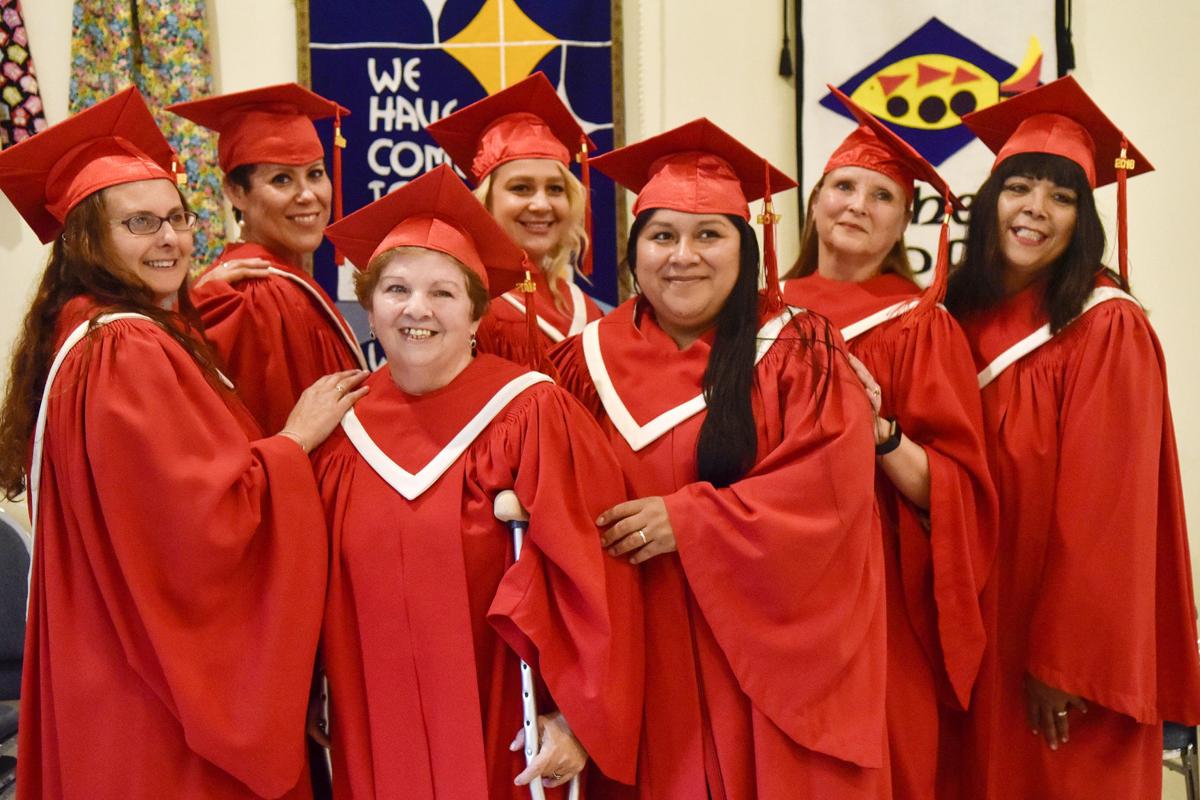 7 women celebrate graduation from Christian Women's Job Corps of