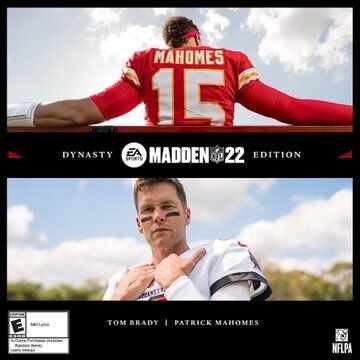 Tom Brady and Patrick Mahomes share 'Madden NFL 22' cover