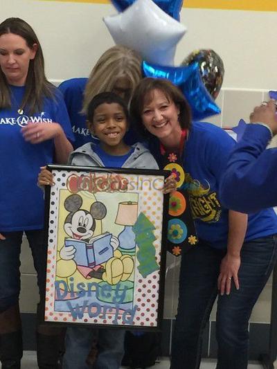 Nine-year-old Jacksonville cancer patient gets dream of going to Disney World