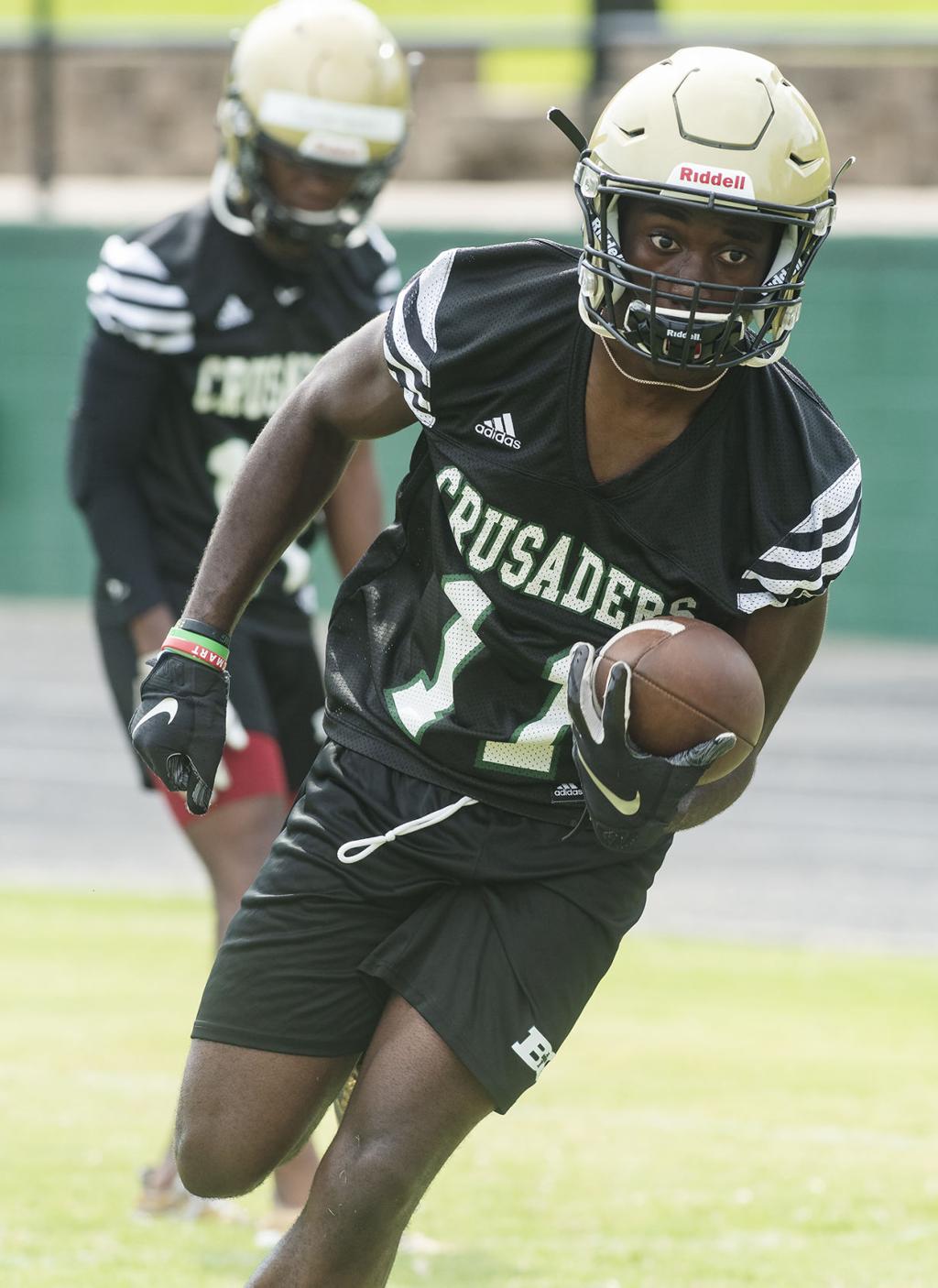 Getting Started Bishop Gorman Begins Football Drills High