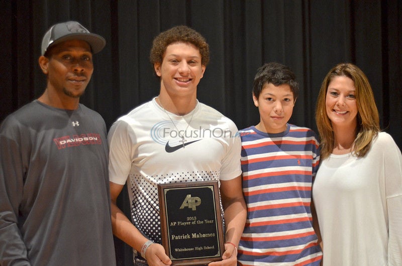 Whitehouse's Mahomes named top high school football player in