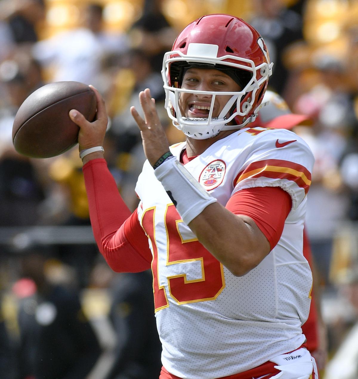 Image result for pat mahomes steelers