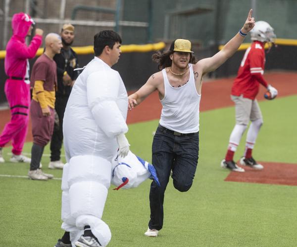 COSTUME BALL: Tyler Junior College Apaches hold annual Halloween baseball  game, Sports