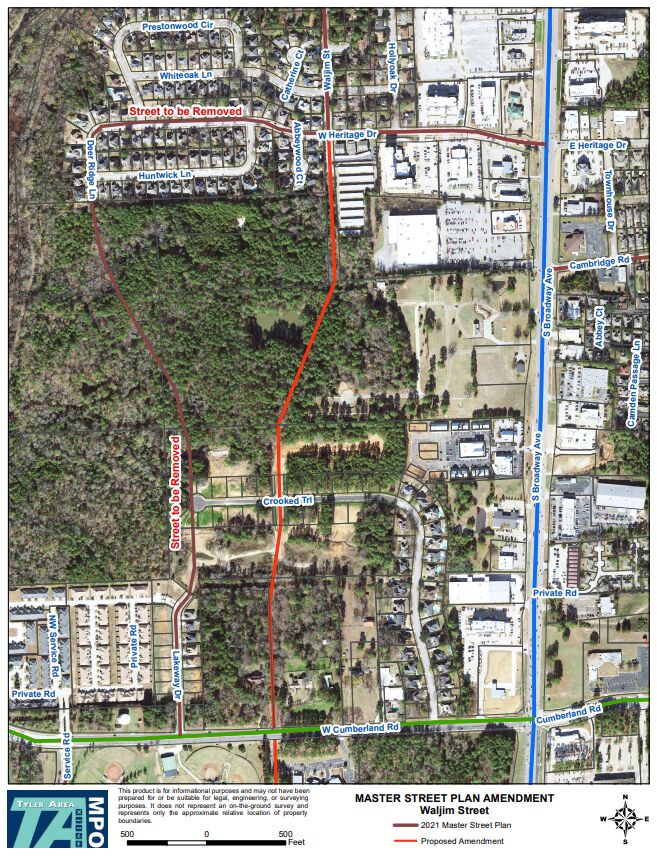 Tyler Junior College Map Public Invited To Offer Input On Proposed Extension Of Waljim Street |  Local News | Tylerpaper.com