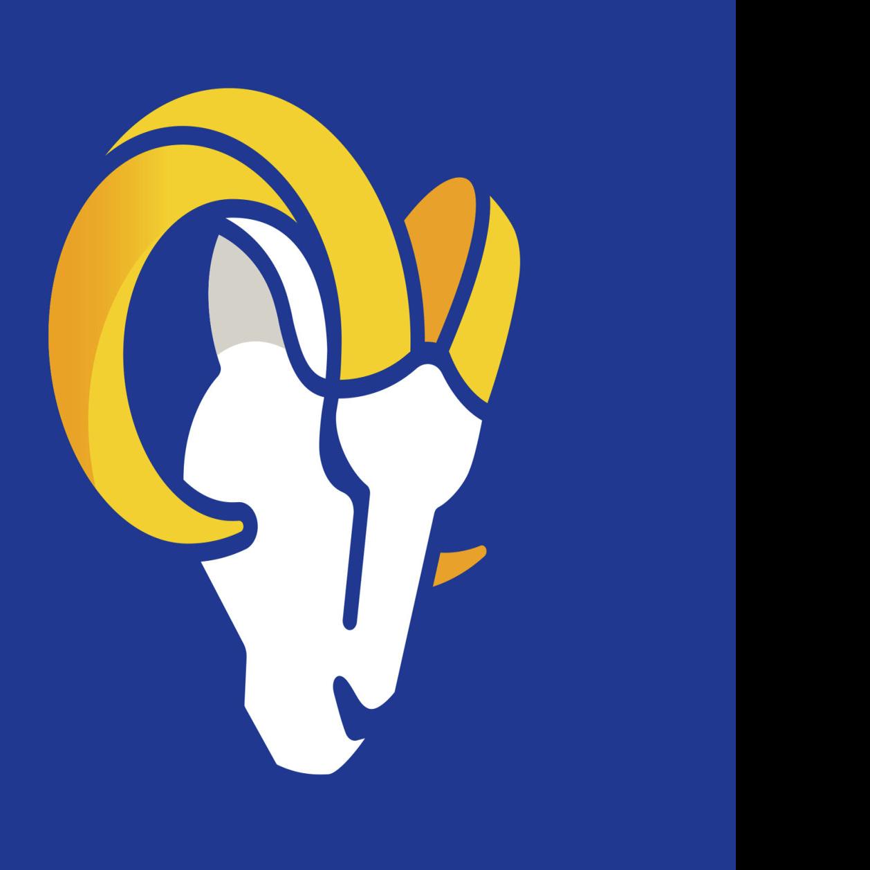 LA Rams' 2021 training camp hats feature ram head logo
