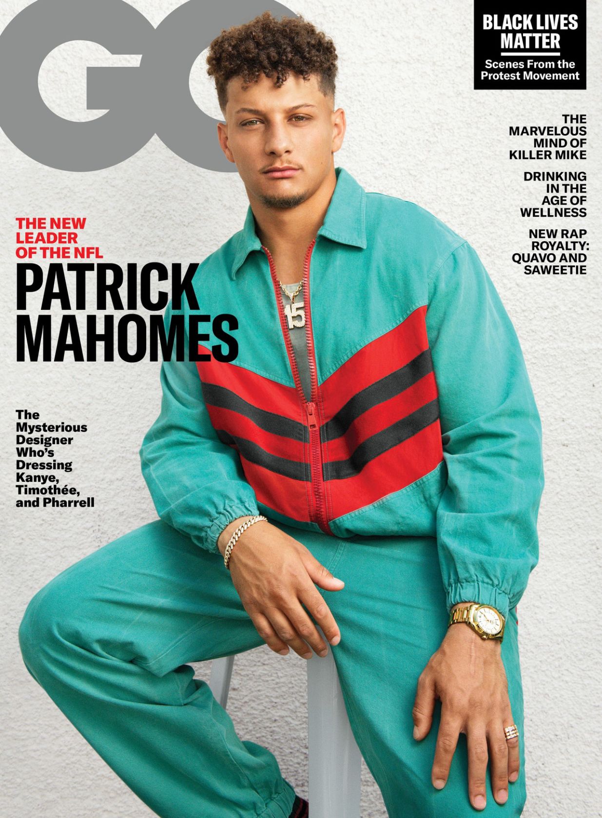 GQ outlet Magazine (Patrick Mahomes) 2020