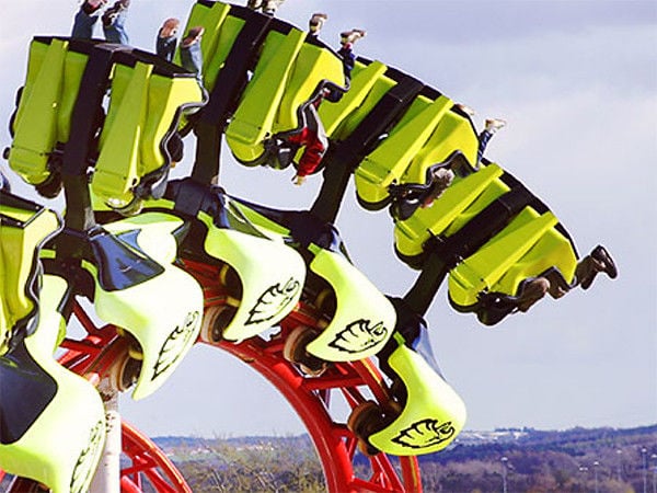 Roller coaster derails 65 feet above ground in Scotland World