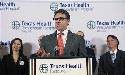 Perry creating infectious disease task force