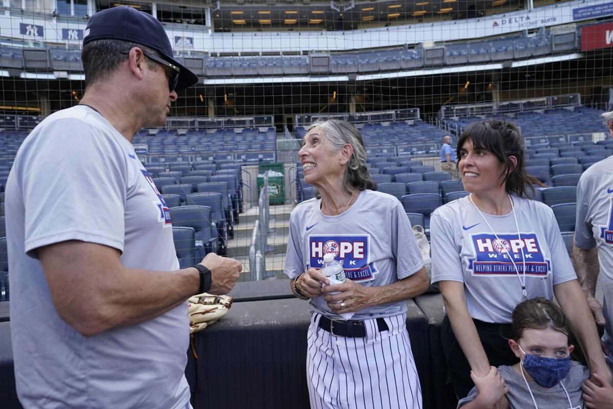 Official Yankees hope week helping others persevere and excel T