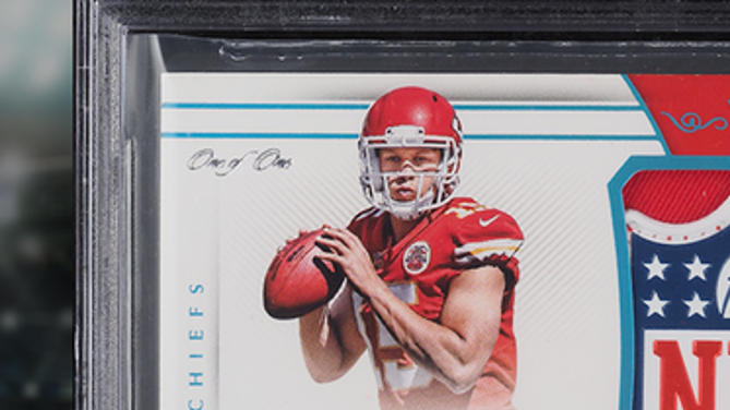 Patrick Mahomes rookie card sells for $4.3 million, News