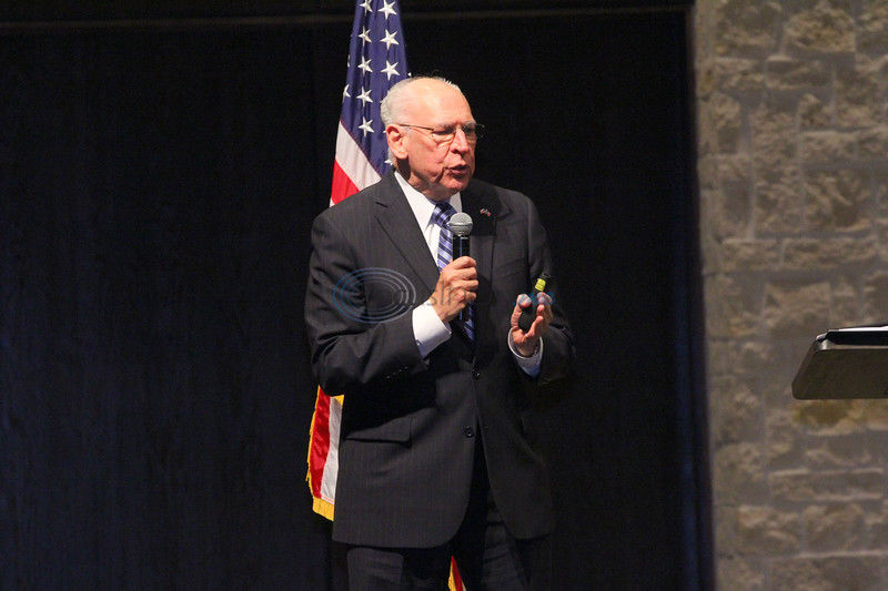 Rafael Cruz talks to East Texans on faith country and his son