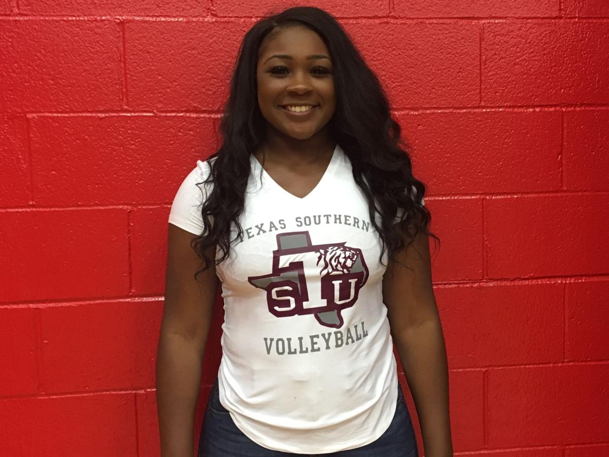 Tyler Lee S April Brown Set To Play Volleyball For Texas Southern University High School Tylerpaper Com