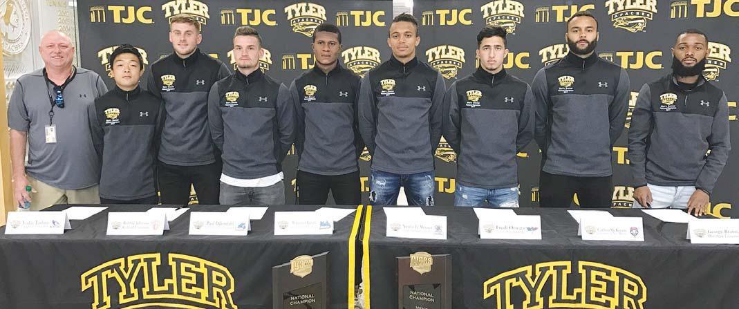 Eight Tyler Junior College Soccer Players Sign With Division I Schools Tylerpaper Com
