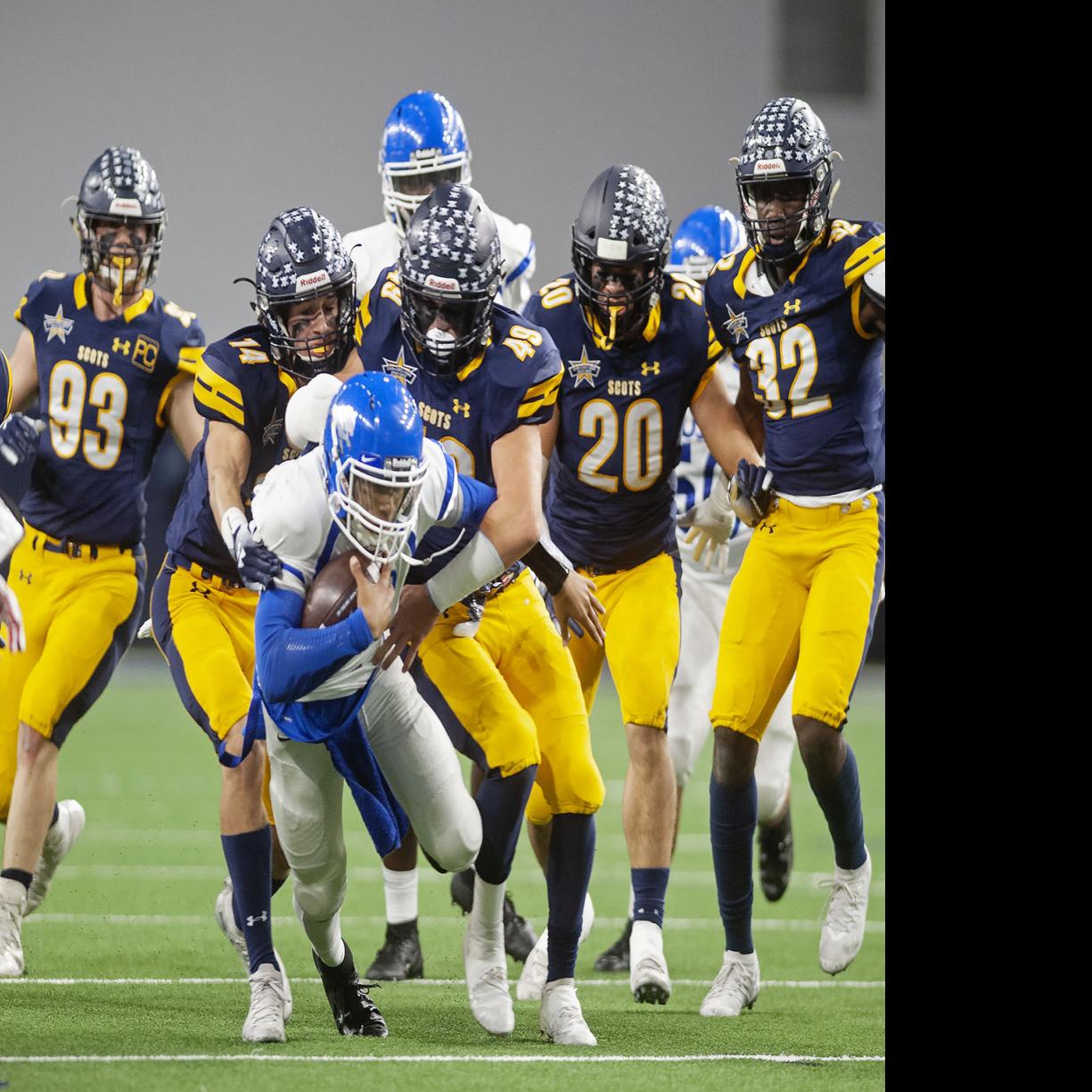 Highland Park Rallies By Jt 42 35 In Class 5a Division I