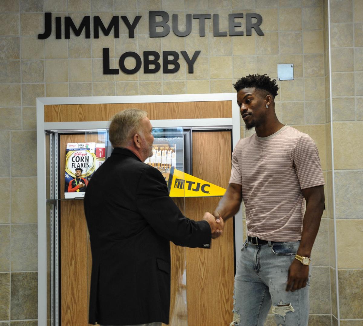 Nba All Star Jimmy Butler Honored At Tyler Junior College On Saturday Sports Tylerpaper Com