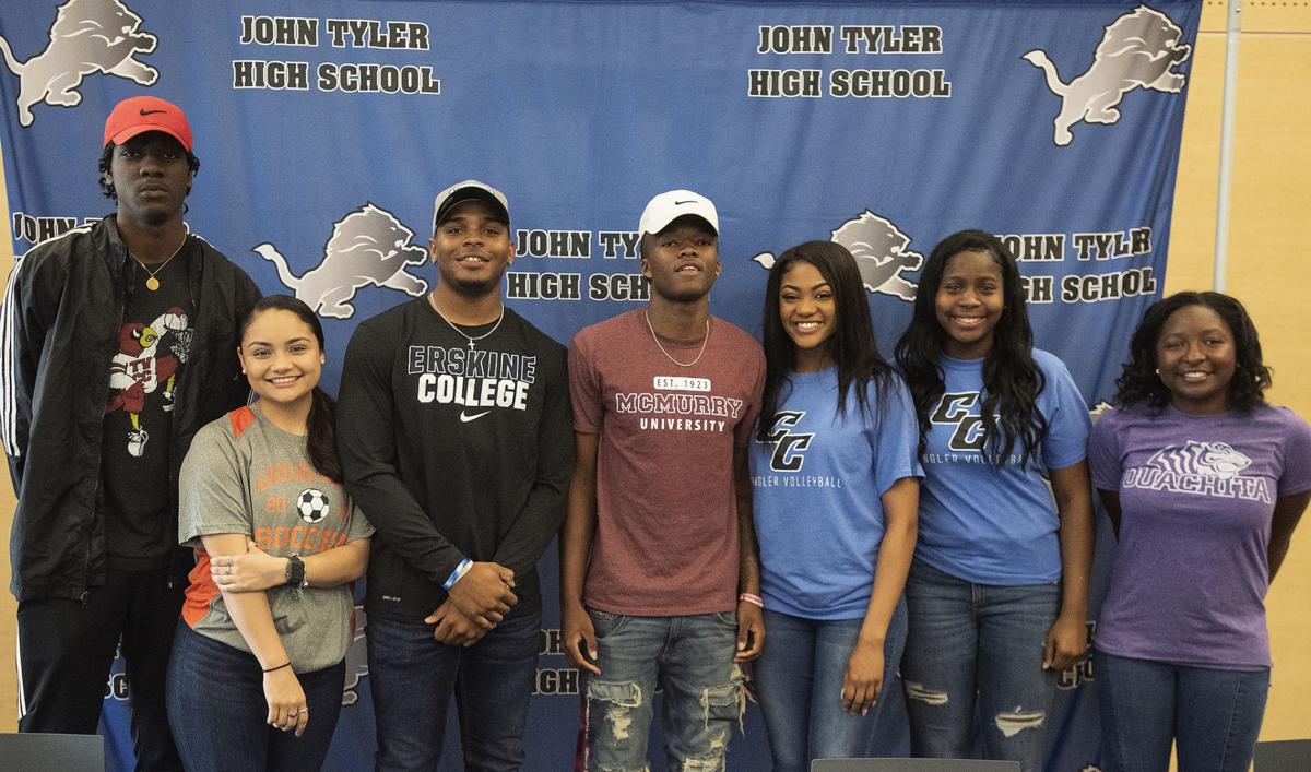 On The Dotted Line Seven John Tyler Athletes Sign With Colleges
