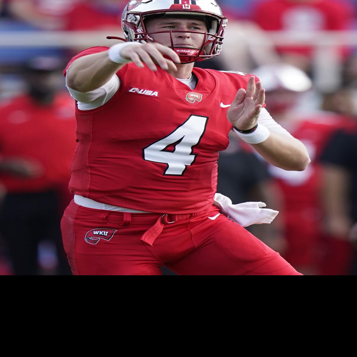 Zappe gets records, WKU rolls past App St 59-38 in Boca Bowl