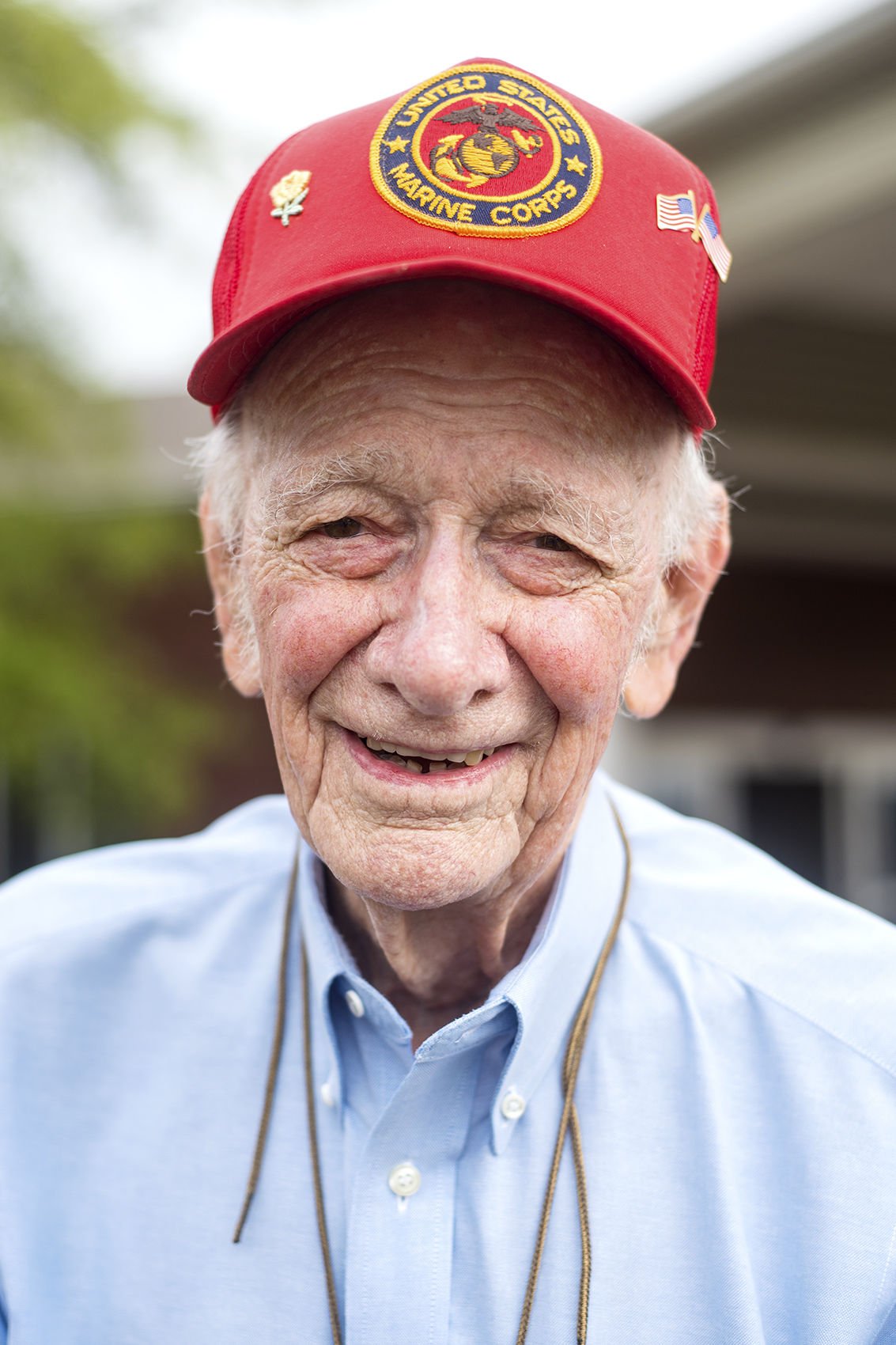 91-Year-Old WWII Marine Veteran Walks Six Miles Each Day