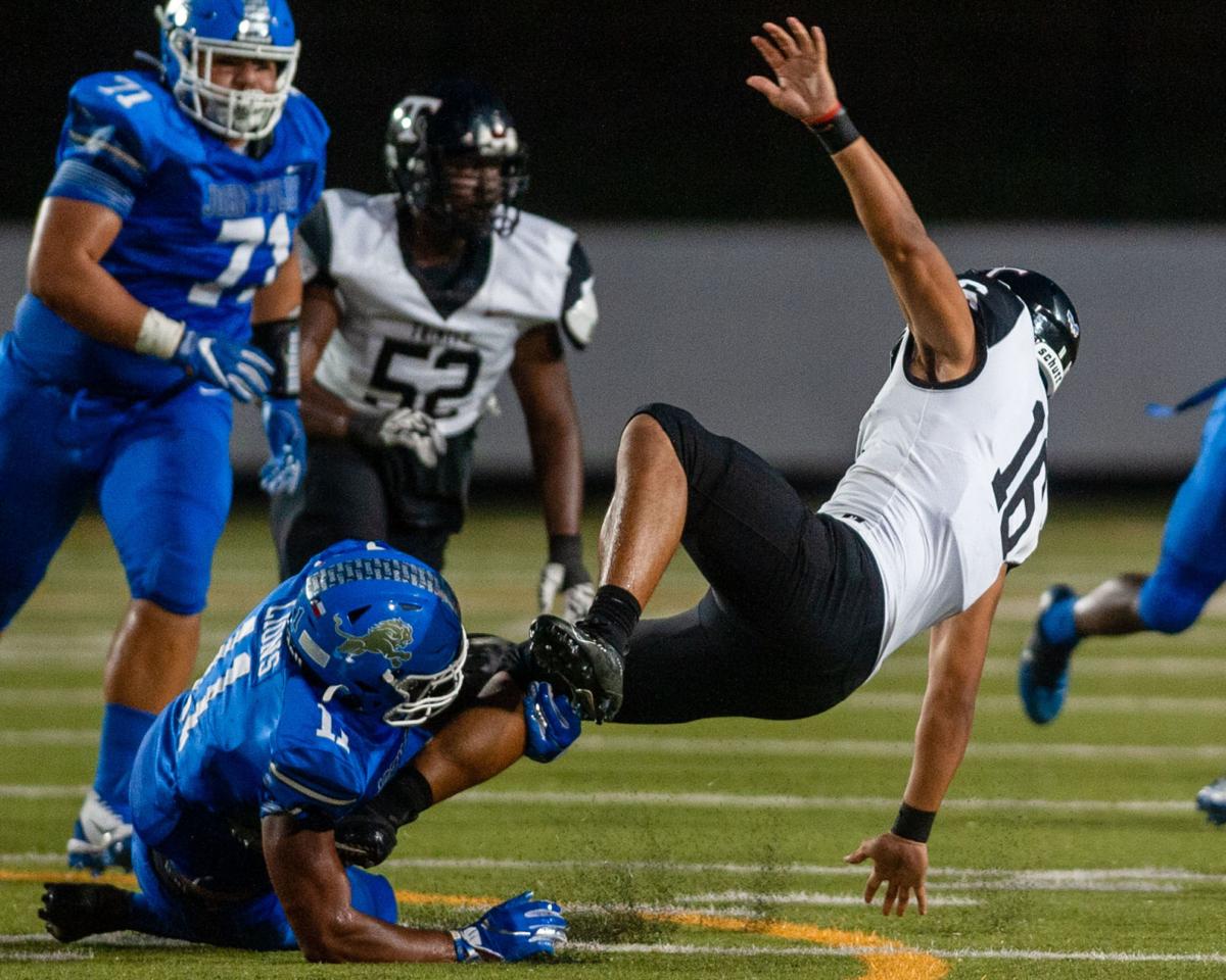 Euless Trinity Halts Jt Trojans Down Lions 27 10 High School