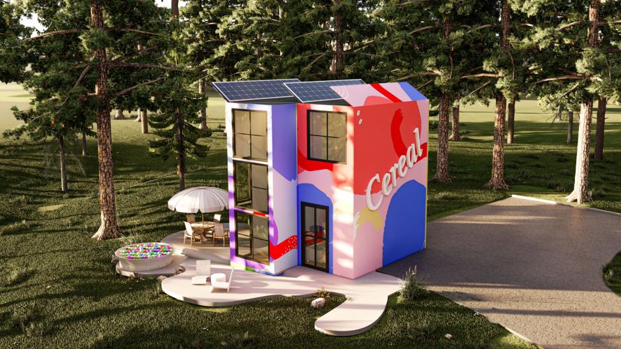 Cerealthemed Airbnb wins worldwide design competition, set to be
