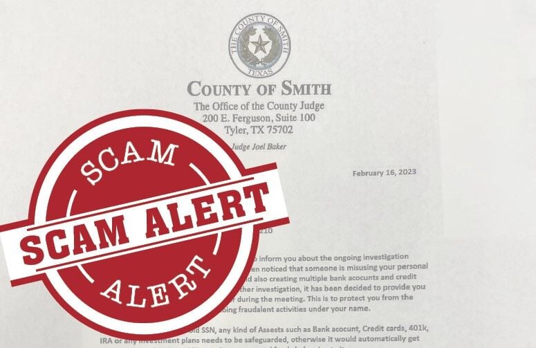 Smith County Sheriff Warns Of Scam Circulating In Mail, Email | Crime ...