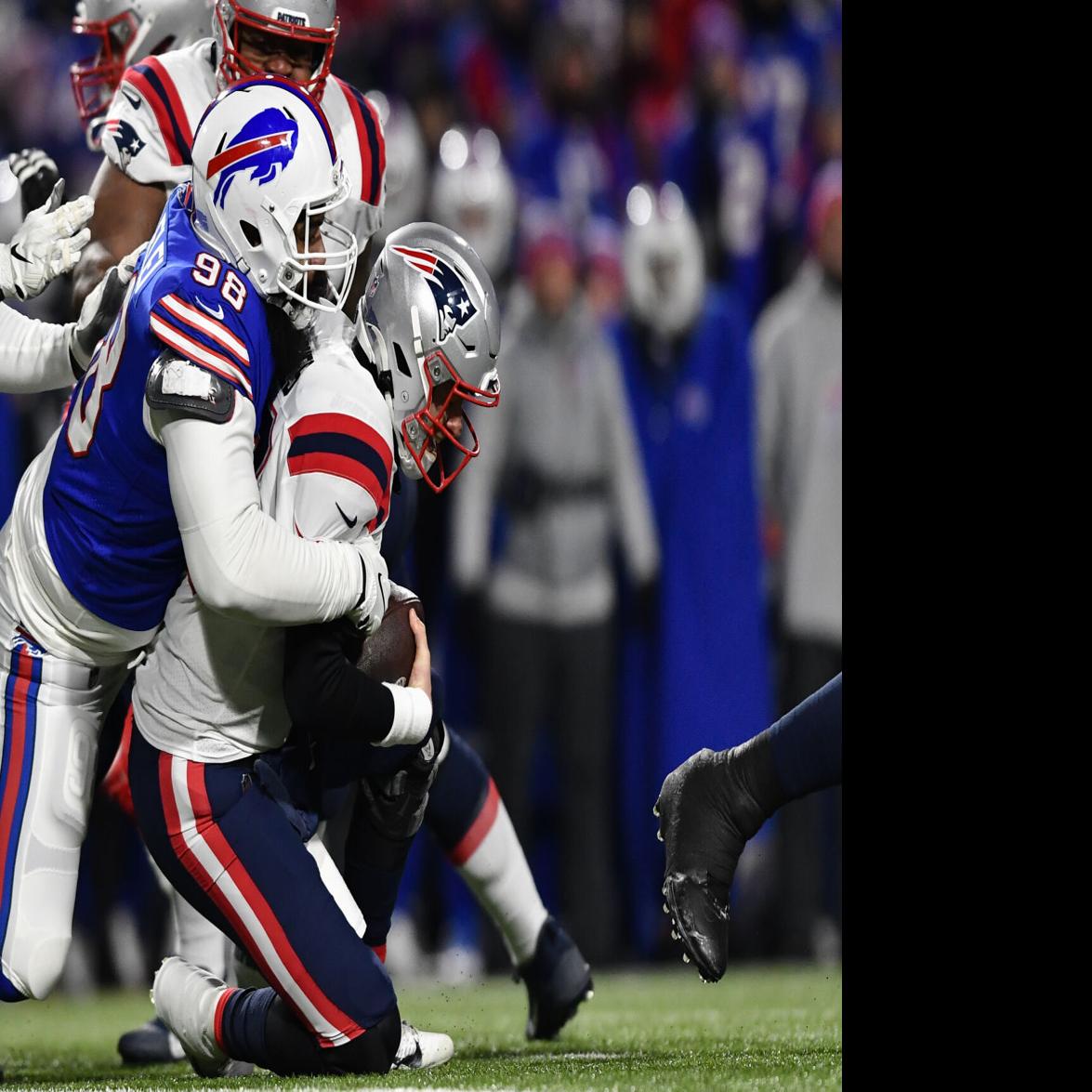 Patriots throttled by division rival Bills in wild-card round