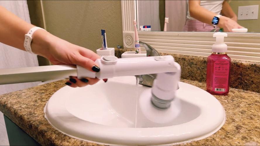Electric Spin Scrubber Makes Shower Cleaning More Enjoyable