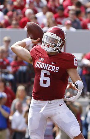 Oklahoma's Baker Mayfield earns The Earl Campbell Tyler Rose Award National  Player of the Week, Other