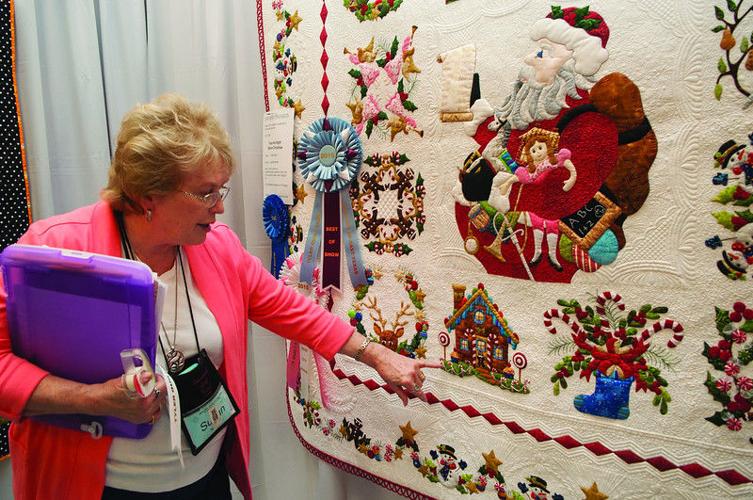 Tyler Quilt Show continues Saturday, draws thousands of visitors