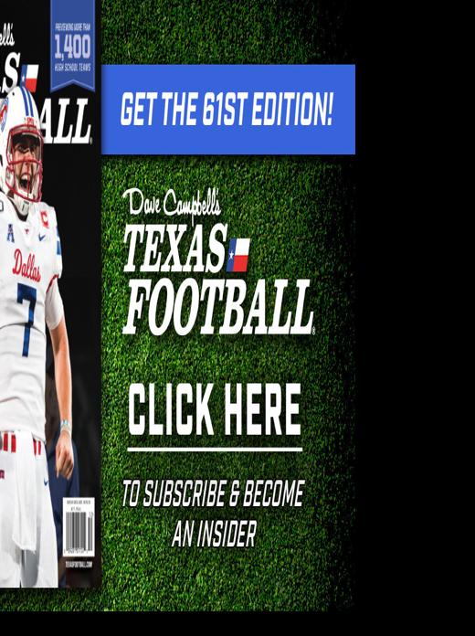Commentary You can count on Texas Football magazine Sports