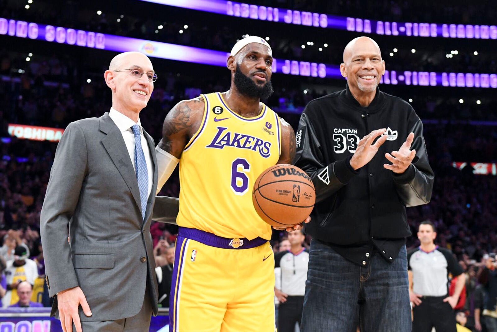 Man in the 2024 arena lebron james