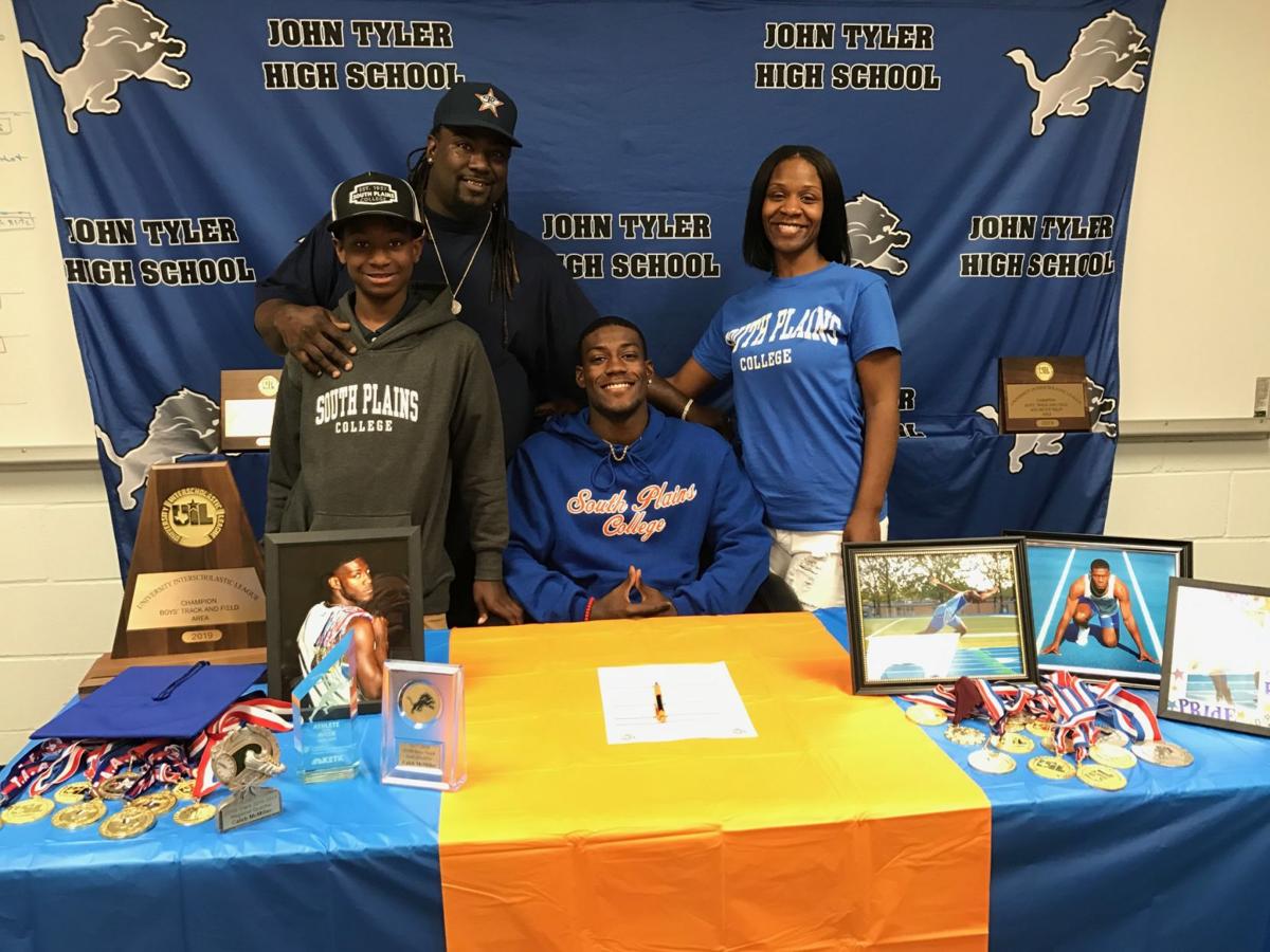 John Tyler S Caleb Mcmiller Signs Track Scholarship With South