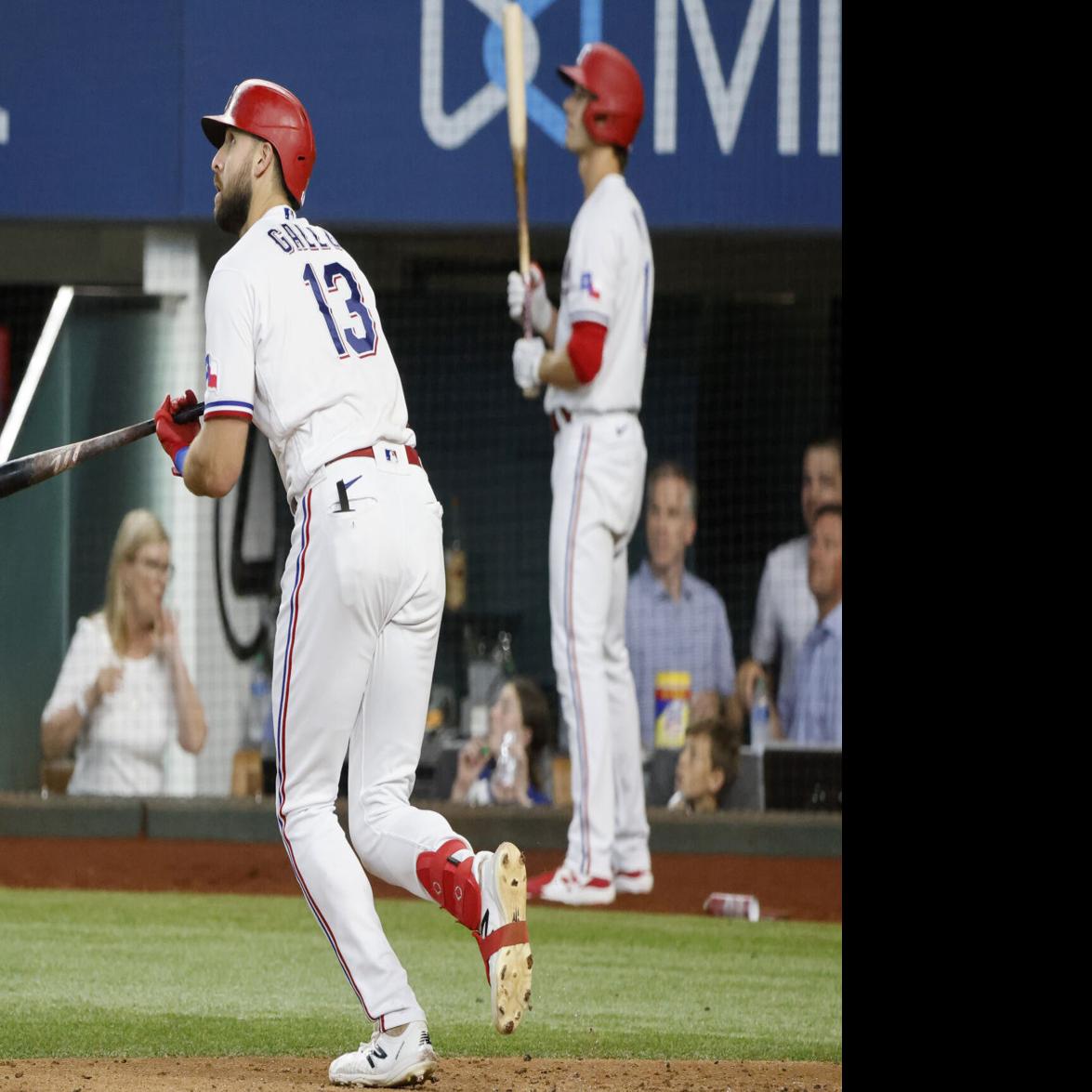 Garcia, Gallo hit 2-Run Home Runs, Rangers fall 6-5 in series