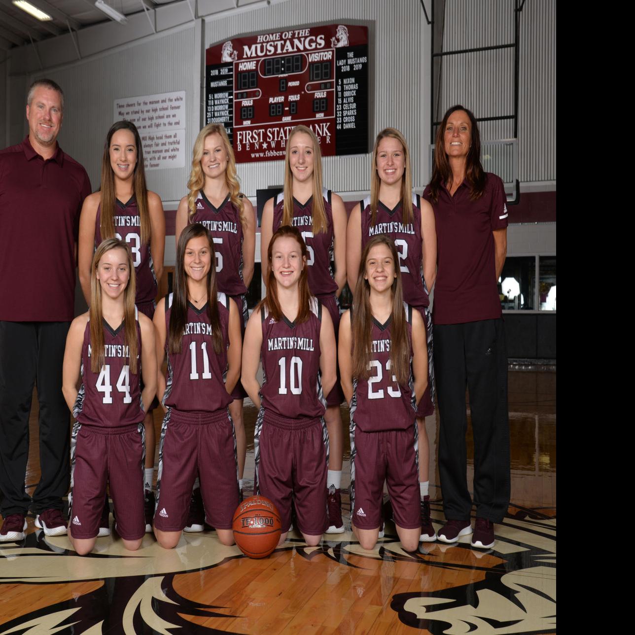 Girls Basketball Martin S Mill Appearing In 14th State Girls