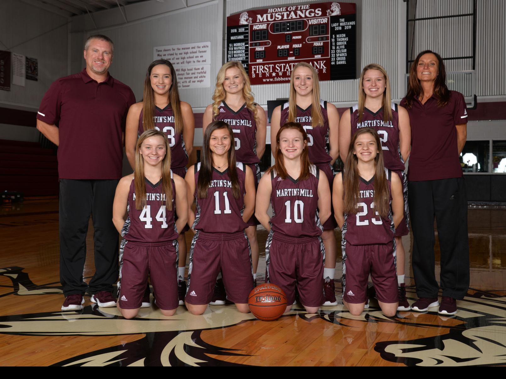 Girls Basketball Martin S Mill Appearing In 14th State Girls